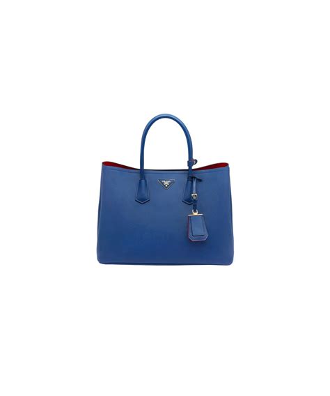 prada cornflower blue tote